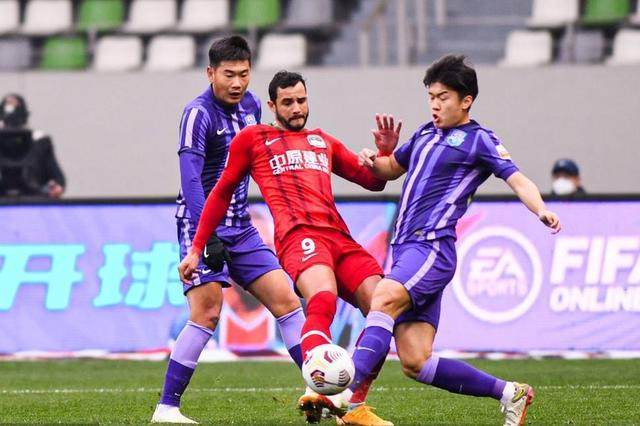 8868在线官网登录入口-【中超】卡兰加头槌马格诺救主 河南1比1战平天津